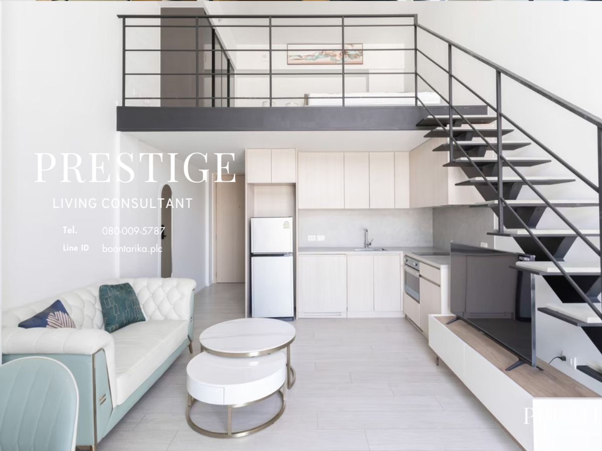 ให้เช่าคอนโดสีลม ศาลาแดง บางรัก : 📌For RENT เช่า | The Lofts Silom - 1BR Loft - Hybrid (47 sqm), 38,000 THB