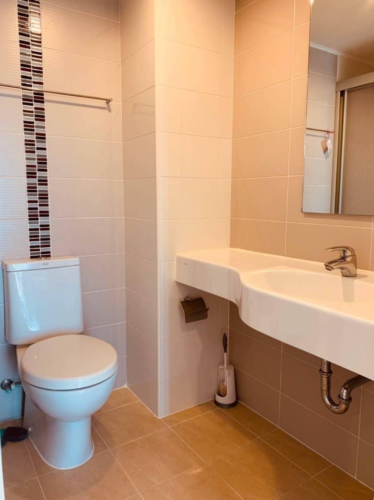 For RentCondoRama9, Petchburi, RCA : 📣 Lumpini Place Rama 9 🚋 MRT Rama 9 / size 34 sq m, bedroom partition, beautifully decorated room✨