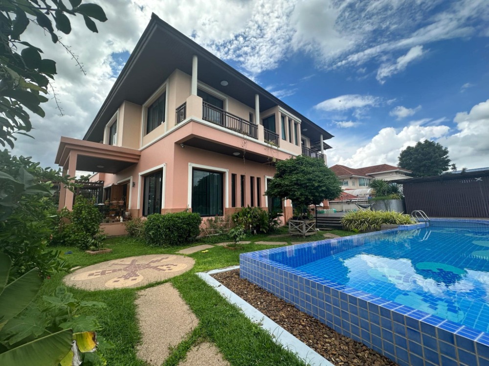 ขายบ้านบางแค เพชรเกษม : บ้านเดี่ยว 2 ชั้น พร้อมสระว่ายน้ำ และสวน ใกล้เดอะมอล์ลบางแค เข้าออกได้หลายทาง  เพชรเกษม พุทธมณฑลสาย 2  กาญจนาภิเษก  475 ตารางวา 7/11/67