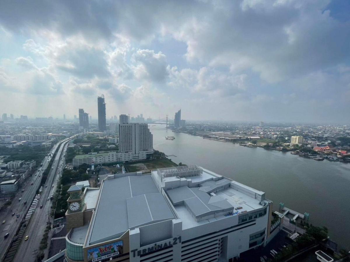 For SaleCondoRama3 (Riverside),Satupadit : 🔥For sale, new room, high floor, beautiful room, east side, The Key Rama 3