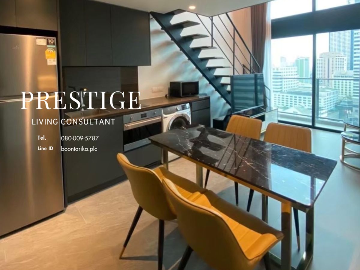 ให้เช่าคอนโดสีลม ศาลาแดง บางรัก : 📌For RENT เช่า | The Lofts Silom - 1BR (46 sqm) Lofts - Hybrid 35,000 THB