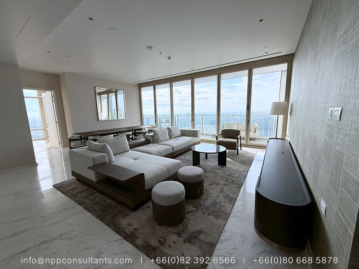 ให้เช่าคอนโดสาทร นราธิวาส : Four Season Private Residences Bangkok For Rent