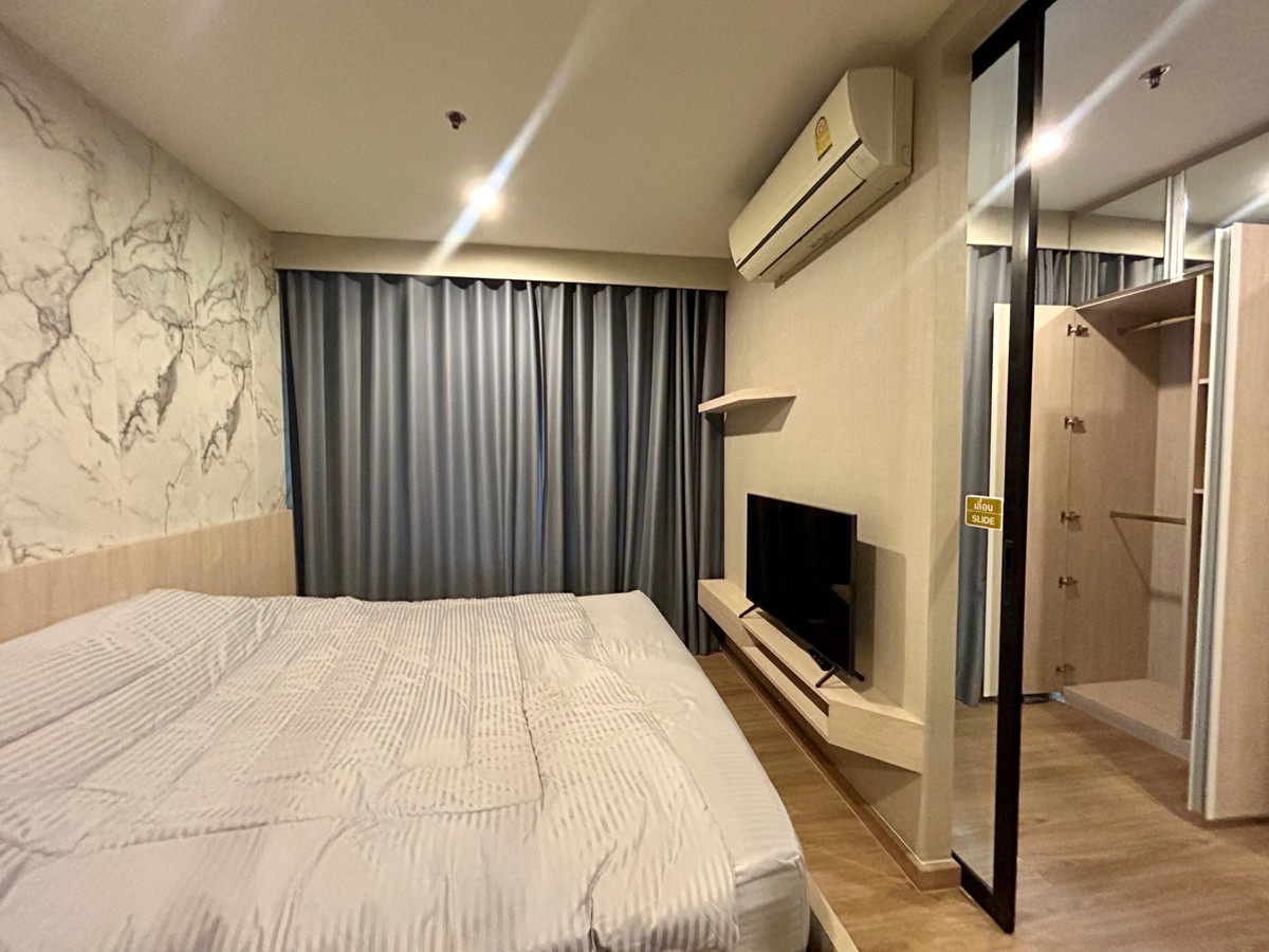 For RentCondoRama9, Petchburi, RCA : Life Asoke | 35 sq m. Beautifully decorated room, ready to move in in May 📞 Line:@pukkhome (with @ )