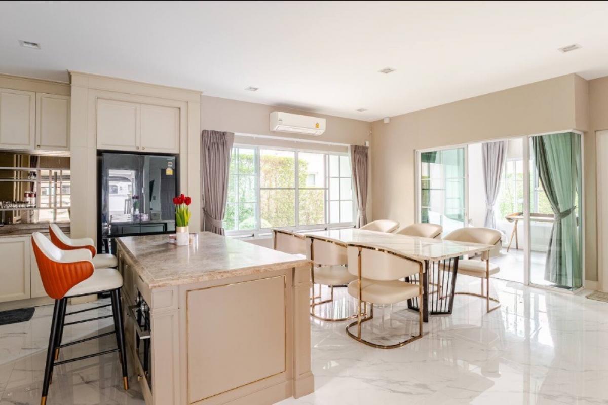 ให้เช่าบ้านวิภาวดี ดอนเมือง หลักสี่ : ✨ให้เช่าบ้านเดี่ยว 2ชั้นเลี้ยงสัตว์ได้🐾Nantawan Ramintra-Paholyothin 50 4ห้องนอน ขนาด 291ตรม. เฟอร์นิเจอร์ครบ  ทำเลดี มีความปลอดภัยสูง ใกล้สรรพสินค้าและตลาด พร้อมเข้าอยู่!!