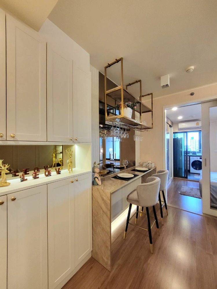 For RentCondoRama3 (Riverside),Satupadit : Condo for rent, U delight resident riverfront, 28th floor, room facing the Chao Phraya River, very beautiful view.