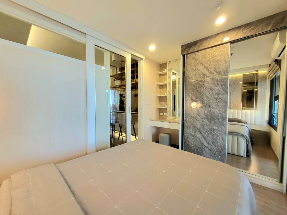 For RentCondoRama3 (Riverside),Satupadit : Condo for rent, U delight resident riverfront, 28th floor, room facing the Chao Phraya River, very beautiful view.