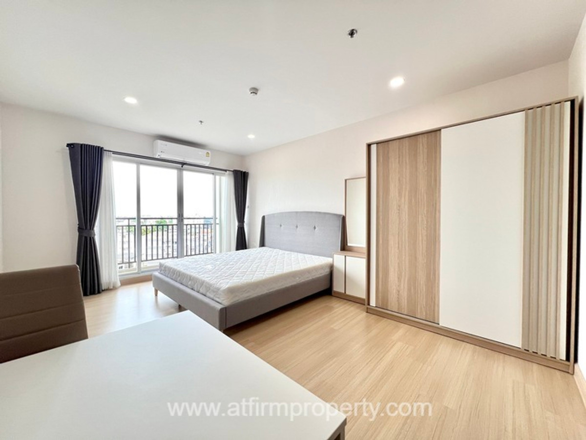 For RentCondoBang kae, Phetkasem : Studio for rent, 33 sq m., large balcony, Condo Supalai Veranda Phasi Charoen Station, Tel. 087-556-4977 Aon📞