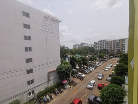 For SaleCondoThaphra, Talat Phlu, Wutthakat : Condo for sale, The Lake Metro Park Sathorn Phase 3, size 31 sq m., 5th floor, open view.