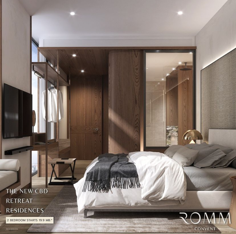 ขายคอนโดสีลม ศาลาแดง บางรัก : 🔥🔥 ขายห้องโครงการ 𝐑𝐎𝐌𝐌 𝐂𝐎𝐍𝐕𝐄𝐍𝐓 2Bed เริ่ม 19.9MB Tel. 0959415999