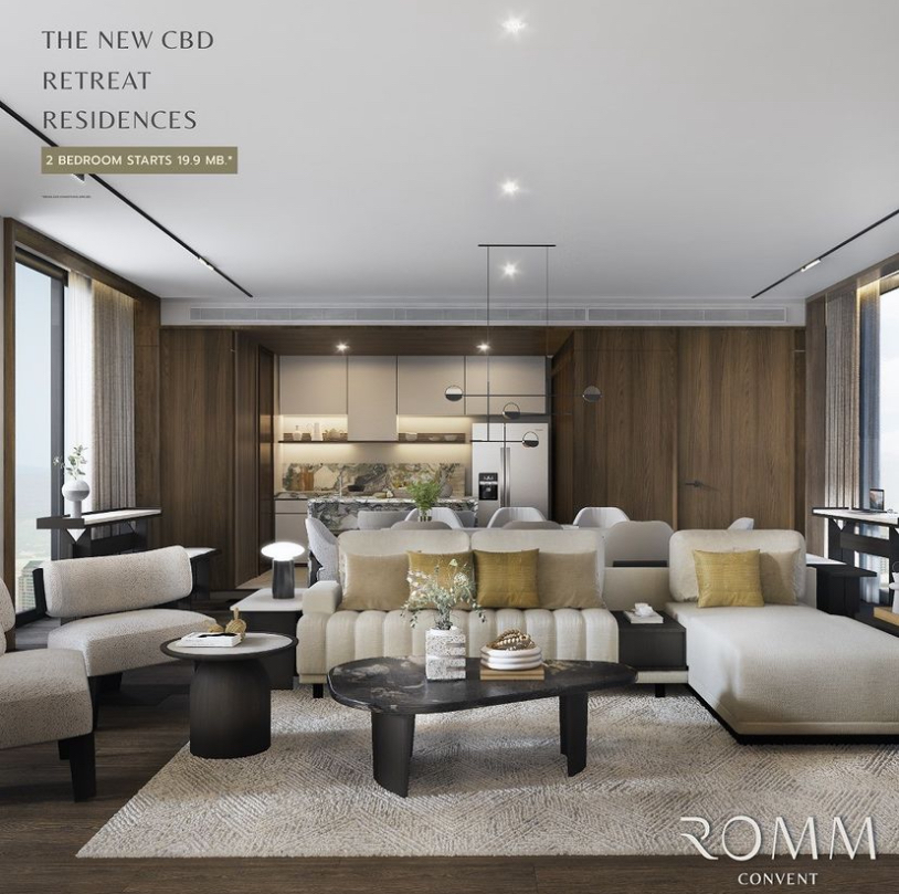 ขายคอนโดสีลม ศาลาแดง บางรัก : 🔥🔥 ขายห้องโครงการ 𝐑𝐎𝐌𝐌 𝐂𝐎𝐍𝐕𝐄𝐍𝐓 2Bed เริ่ม 19.9MB Tel. 0959415999