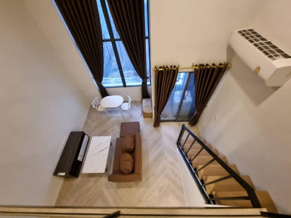 For RentCondoOnnut, Udomsuk : New room, high floor, beautiful, Siamese Sukhumvit 48 Duplex, near BTS On Nut.
