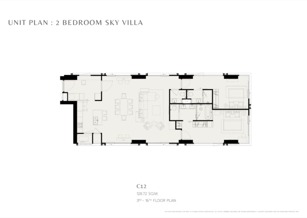 ขายคอนโดสีลม ศาลาแดง บางรัก : 🔥🔥 ขาย 2Bed Villa 𝐑𝐨𝐦𝐦 𝐂𝐨𝐧𝐯𝐞𝐧𝐭 26.69MB 128.72sqm. Tel 0959415999