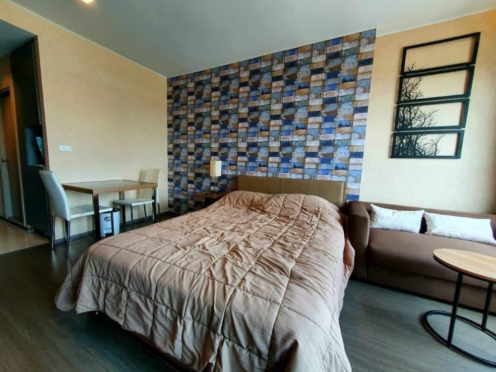 For RentCondoOnnut, Udomsuk : Very beautiful room 🔥🔥🔥 For rent Ideo Sukhumvit 93, fully furnished + washing machine + coffee maker‼️ Ready to move in