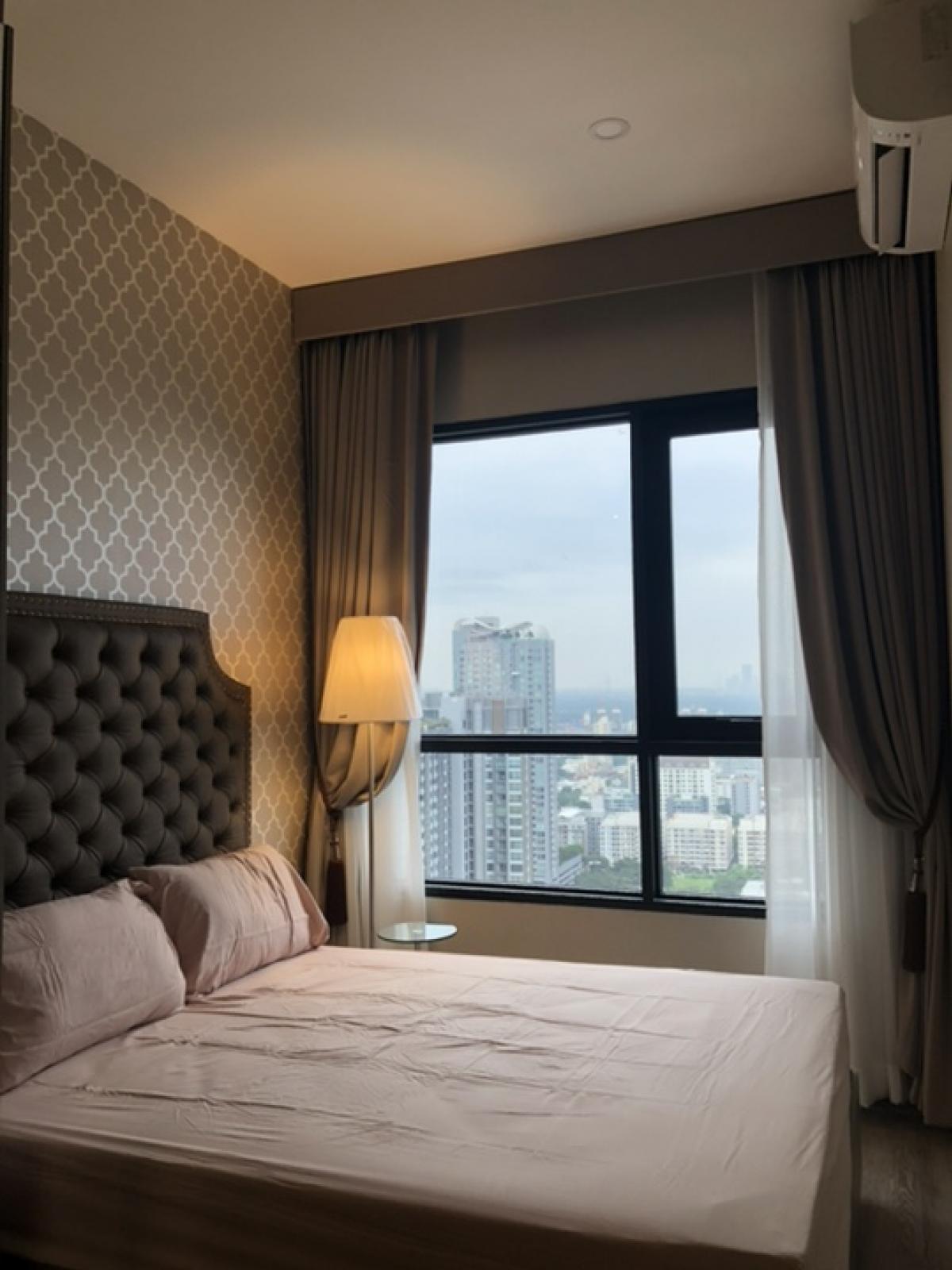For SaleCondoOnnut, Udomsuk : Beautiful room on high floor for rent / sale. Luxury Condo Knightbridge Prime Onnut, Panoramic View For Rent / Sale. The luxury Condo Knightbridge Prime Onnut
