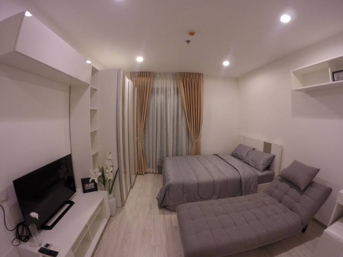 For RentCondoBangna, Bearing, Lasalle : Studio, 1 bathroom for rent, Ideo Mobi Sukhumvit Eastgate.