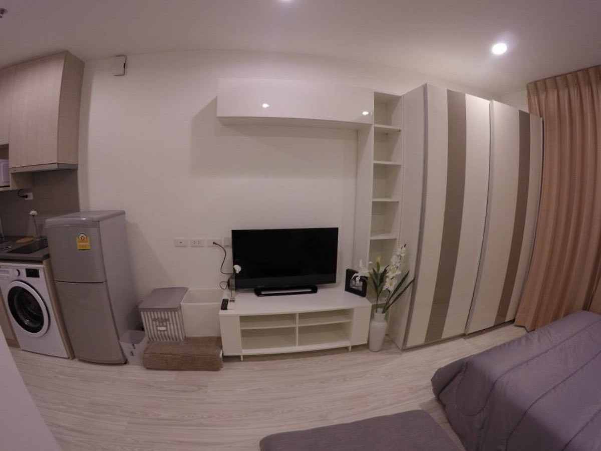 For RentCondoBangna, Bearing, Lasalle : Studio, 1 bathroom for rent, Ideo Mobi Sukhumvit Eastgate.
