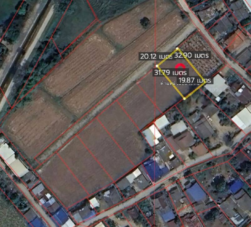 ขายที่ดินเชียงราย : แบ่งขายที่ดิน 162, 234, 230 ตารางวา ใกล้ตัวเมืองเชียงราย เส้นเลียบแม่น้ำกก ถนนทางหลวงชนบท ตำบลริมกก อำเภอเมืองเชียงราย จังหวัดเชียงราย