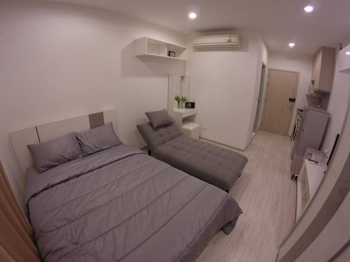 For RentCondoBangna, Bearing, Lasalle : Studio, 1 bathroom for rent, Ideo Mobi Sukhumvit Eastgate.