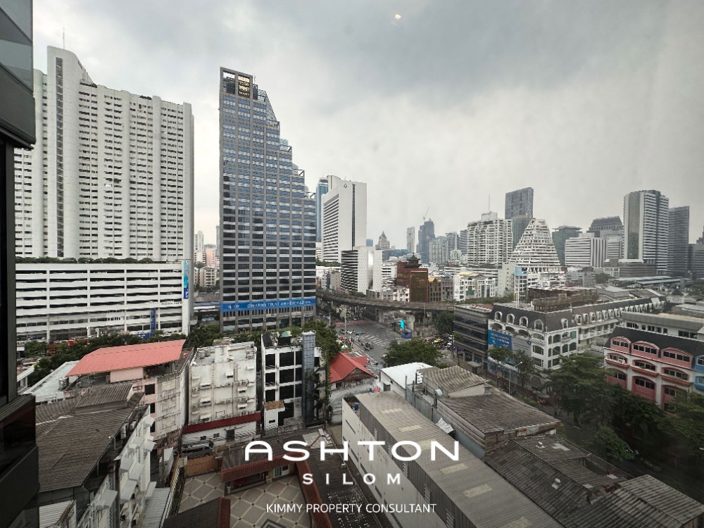 For SaleCondoSilom, Saladaeng, Bangrak : Ashton Silom 2 bedrooms, 2 bathrooms, fully furnished as seen from the project. If interested in visiting the project, call 093-962-5994 (Kim, Sales Department)