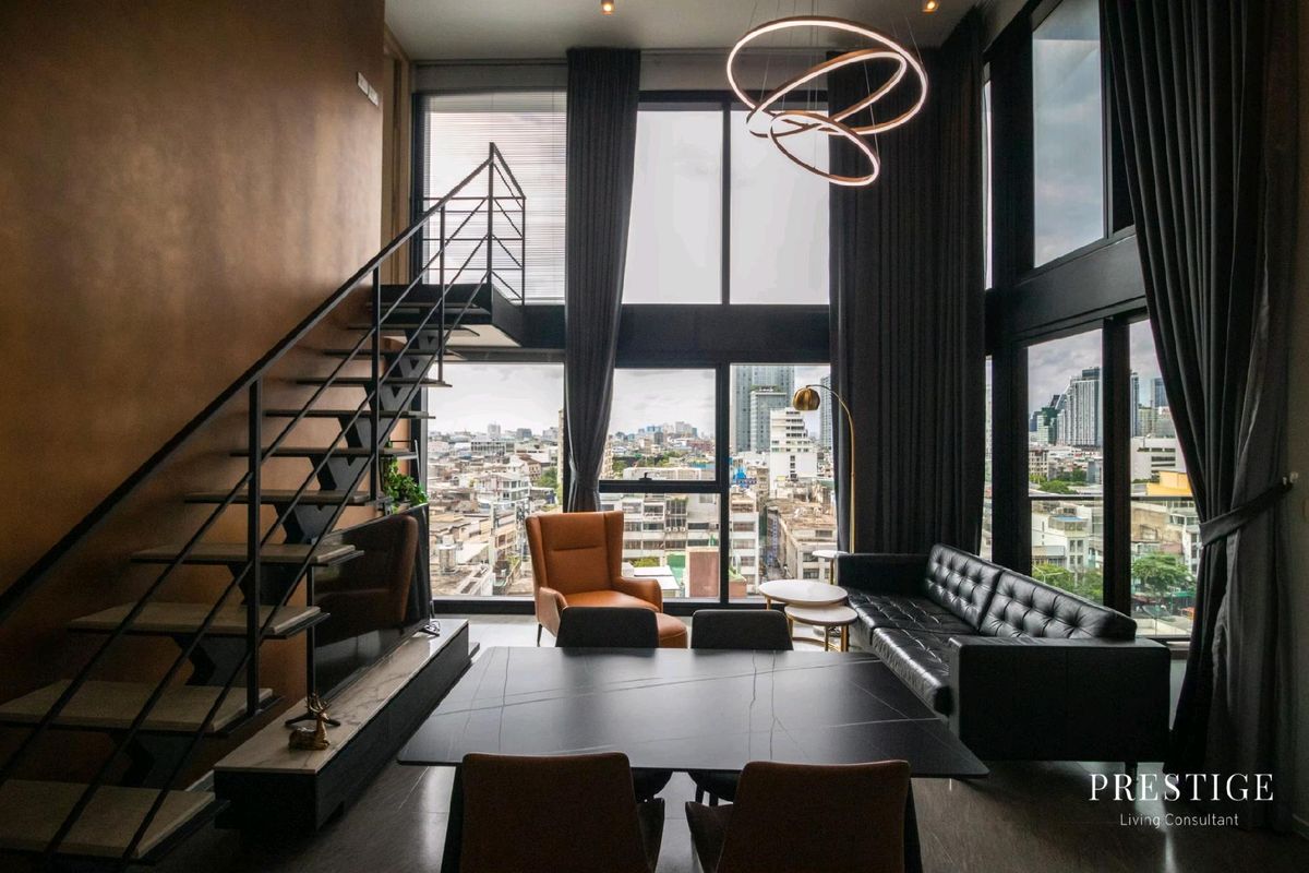 For RentCondoSilom, Saladaeng, Bangrak : 📌For RENT | The Lofts Silom - 2BR Loft Type (59+12sqm), 55,000 THB