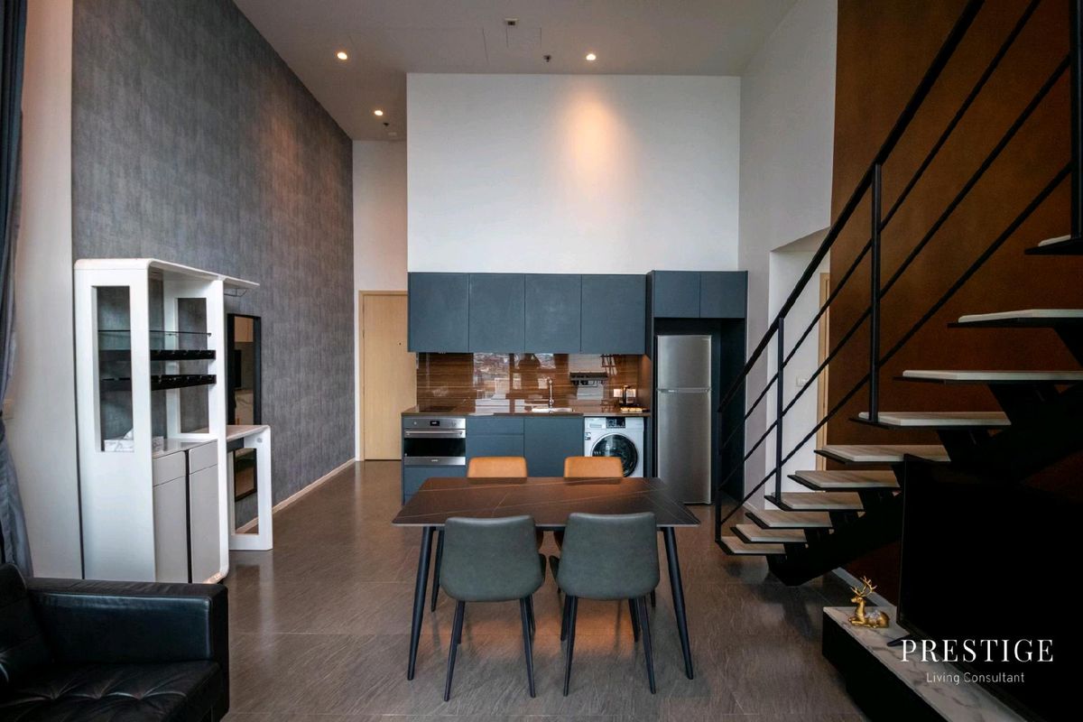 For RentCondoSilom, Saladaeng, Bangrak : 📌For RENT | The Lofts Silom - 2BR Loft Type (59+12sqm), 55,000 THB