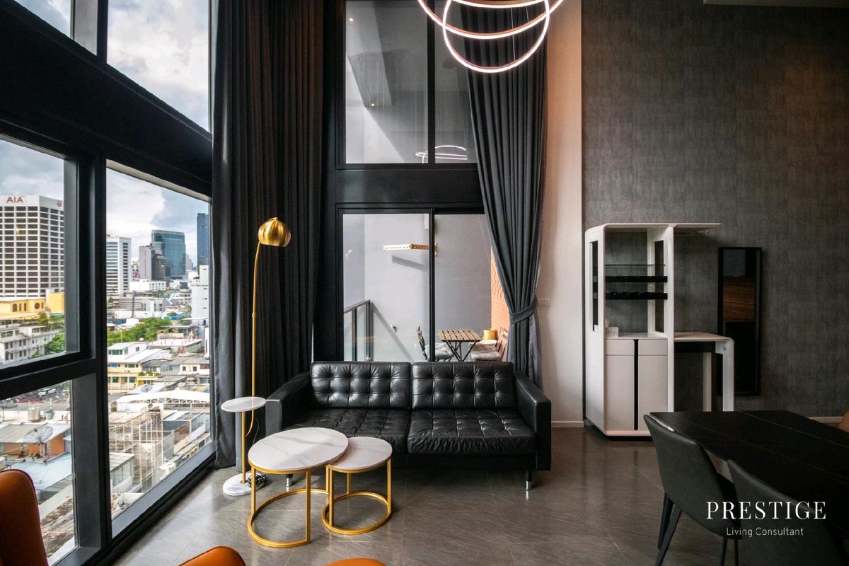 For RentCondoSilom, Saladaeng, Bangrak : 📌For RENT | The Lofts Silom - 2BR Loft Type (59+12sqm), 55,000 THB