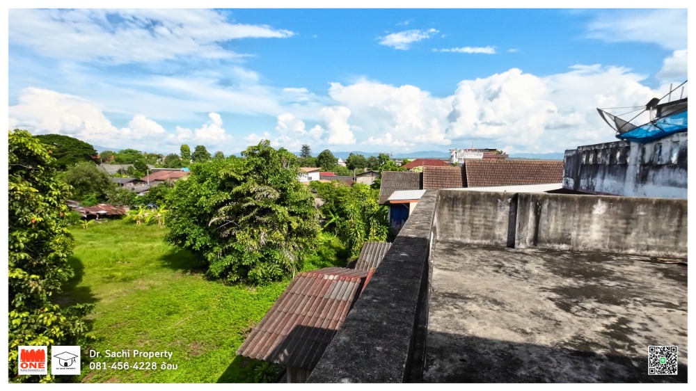 ขายอาคารพาณิชย์เชียงใหม่ : ขาย/เช่า อาคาพาณิชย์ อ.ฝาง 2 ชั้นครึ่ง 2 คูหา 45.7 ตร.ว. ตึกทะลุถึงกัน, ใกล้ที่ว่าการอำเภอฝาง จ.เชียงใหม่