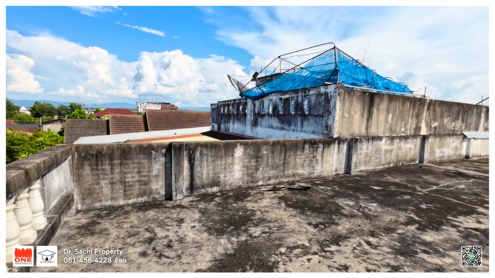 ขายอาคารพาณิชย์เชียงใหม่ : ขาย/เช่า อาคาพาณิชย์ อ.ฝาง 2 ชั้นครึ่ง 2 คูหา 45.7 ตร.ว. ตึกทะลุถึงกัน, ใกล้ที่ว่าการอำเภอฝาง จ.เชียงใหม่