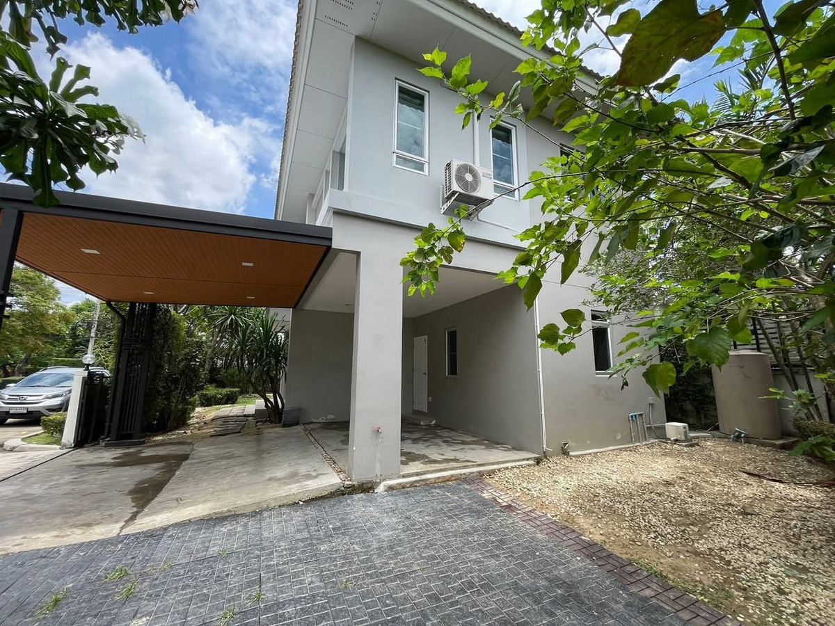 For SaleHouseRama5, Ratchapruek, Bangkruai : For sale, 2-story detached CORNER house, Life Bangkok Boulevard Ratchapruek - Rattanathibate