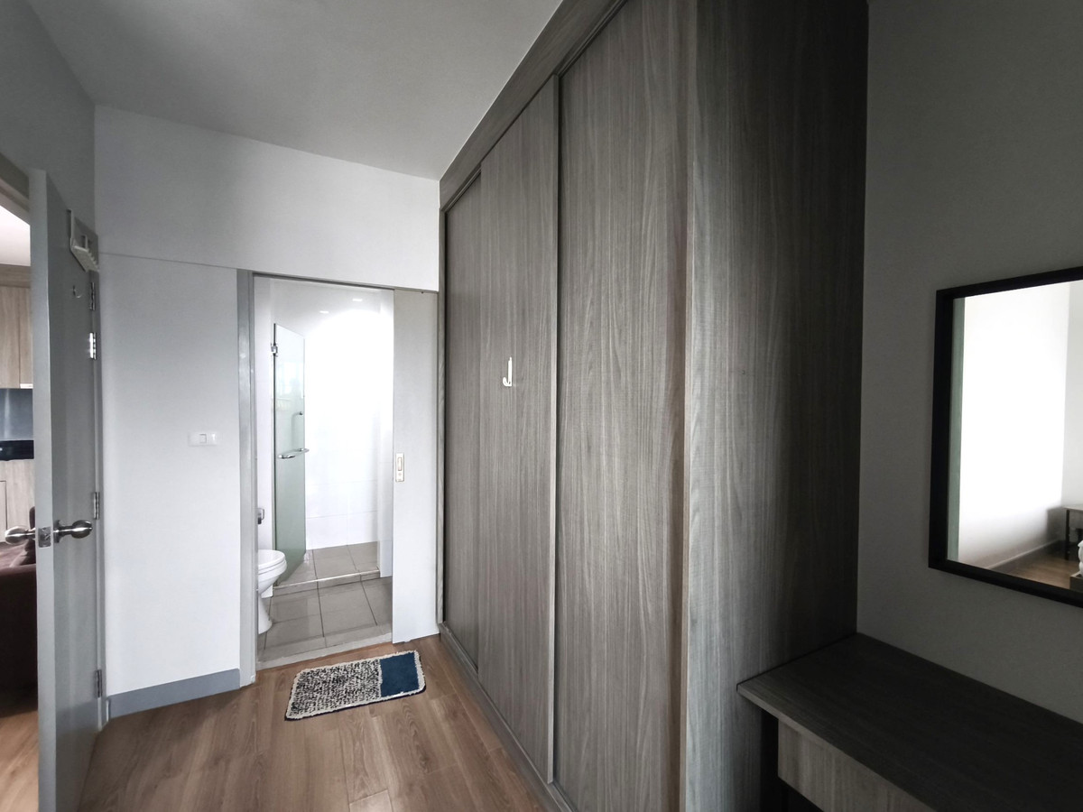 For RentCondoLadprao, Central Ladprao : 1 Bedroom, large room, decorated and ready to move in, high floor 📞 Line:@pukkhome (with @ )