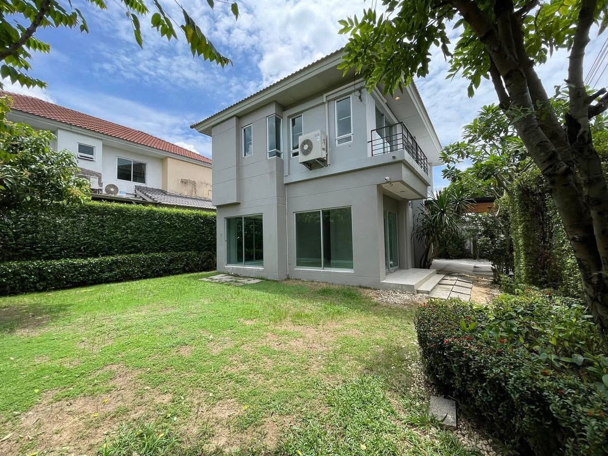 For SaleHouseRama5, Ratchapruek, Bangkruai : For sale, 2-story detached CORNER house, Life Bangkok Boulevard Ratchapruek - Rattanathibate