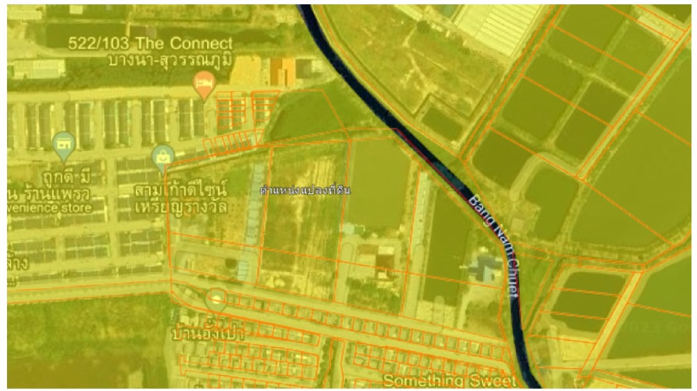 For SaleLandLadkrabang, Suwannaphum Airport : Land in the urban community area, Suvarnabhumi zone Beautiful plot of land