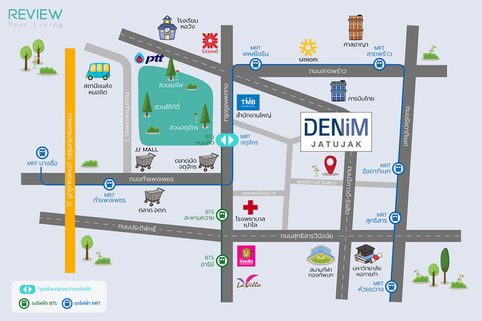 ขายคอนโดสะพานควาย จตุจักร : 🔥🔥ขายห้องโครงการ 𝐃𝐞𝐧𝐢𝐦 𝐉𝐚𝐭𝐮𝐣𝐚𝐤 1Bed Studio Price 2.39mb Tel. 0959415999