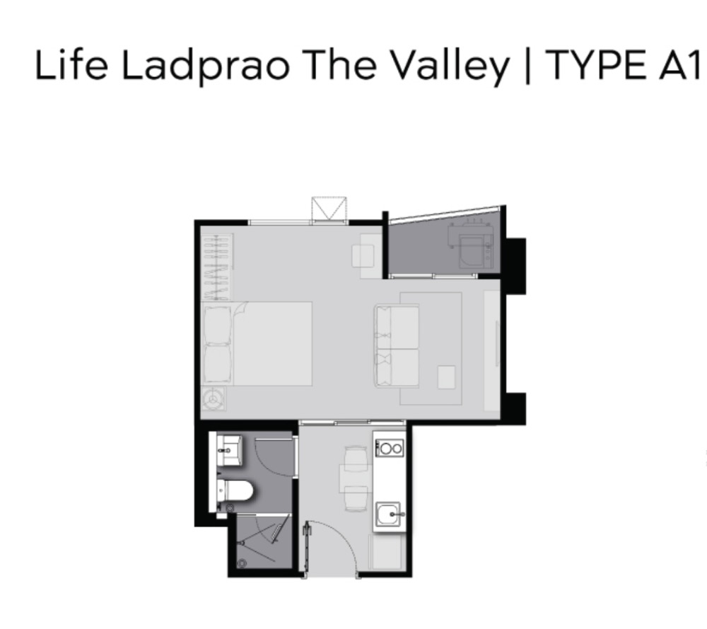 For SaleCondoLadprao, Central Ladprao : 🔥🔥Project room for sale, best price 𝙇𝙞𝙛𝙚 𝙇𝙖𝙙𝙥𝙧𝙖𝙤 𝙑𝙖𝙡𝙡𝙚𝙮 1Bedroom Studio Price 3.74mb Tel. 0959415999