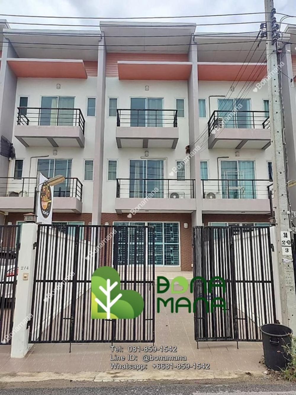 For RentTownhomeNawamin, Ramindra : For rent, new 3-story townhome, Ramindra.