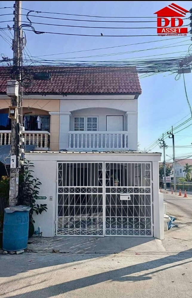 For SaleTownhomeBangna, Bearing, Lasalle : 2-story townhouse for sale, Phumjai Niwet 3, Soi Wat Yai, Suksawat.