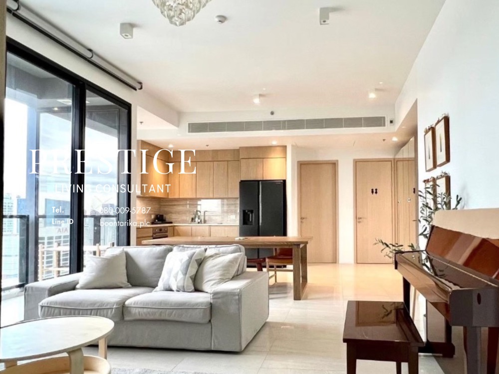 ให้เช่าคอนโดสีลม ศาลาแดง บางรัก : 📌For RENT เช่า | The Lofts Silom -2BR  (85 sqm) 85,000 THB