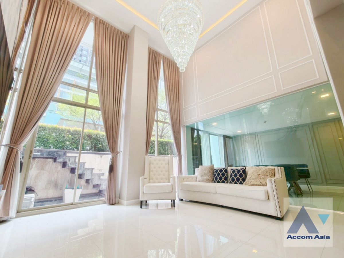 ขายคอนโดสุขุมวิท อโศก ทองหล่อ : 🔼AccomA🔽 | Ground Floor, Duplex Condo, Pet friendly 3 Bedrooms Condominium for Sale and Rent in Sukhumvit, Bangkok near BTS Phra khanong at Ficus Lane (AA30772)