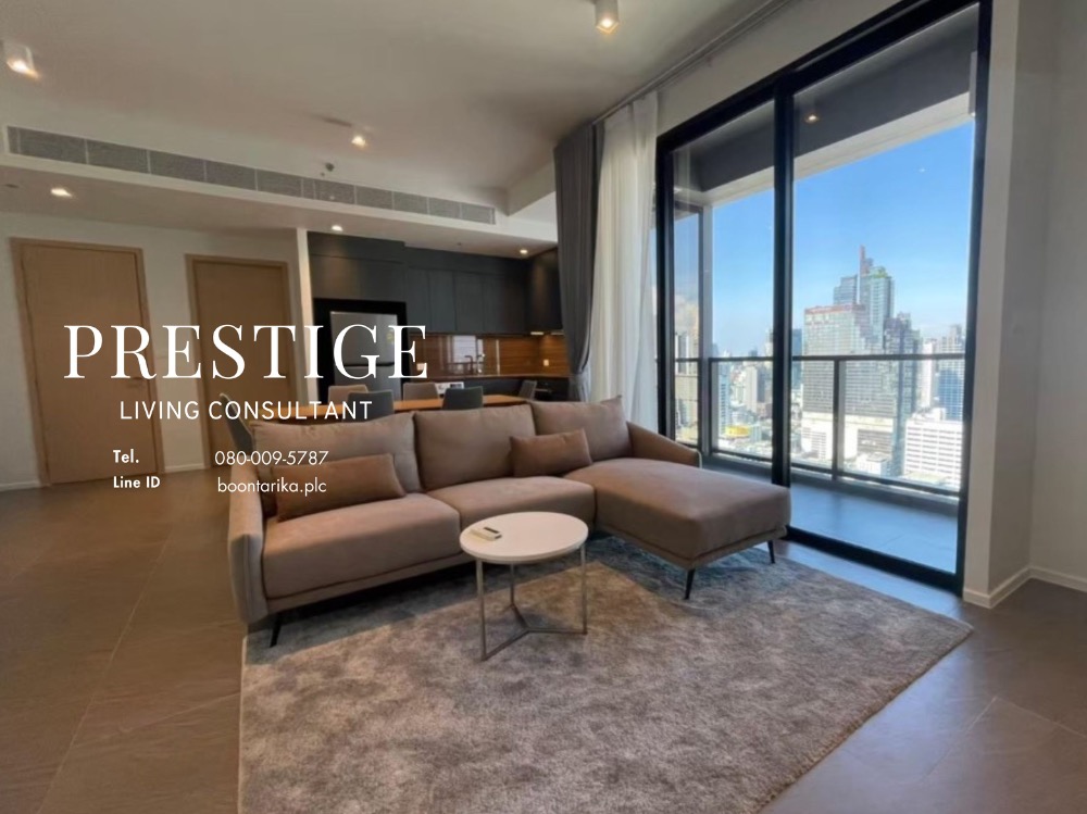 ให้เช่าคอนโดสีลม ศาลาแดง บางรัก : 📌For RENT เช่า | The Lofts Silom -2BR  (85 sqm) 80,000 THB