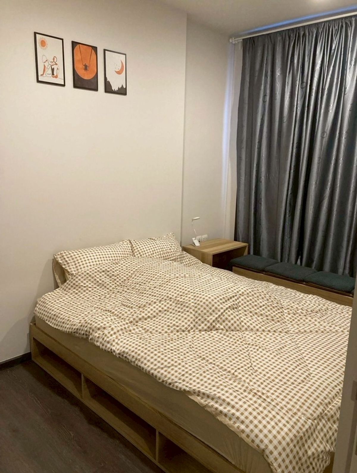 For RentCondoSukhumvit, Asoke, Thonglor : Oka- Huas♦ Size 27 sq m, 8th floor ♦ 1 bedroom, 1 bathroom, near BTS Thonglor ♦ Beautiful built-in, fully furnished, ready to move in, very new room ♦ Convenient transportation