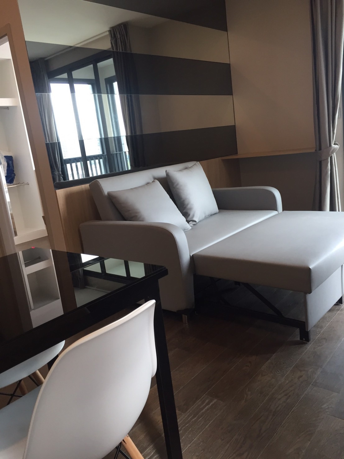 ให้เช่าคอนโดราชเทวี พญาไท : IDEO Q Siam - Ratchathewi 69 ตร.ม ชั้น 15 (Two bedroom)เดินไปพารากอน400เมตร BTSพญาไท  ★Private Lift ไอดีโอ คิว สยาม - ราชเทวี ไซต์ใหญ่ที่สุดในโครงการ เตียงเท่า