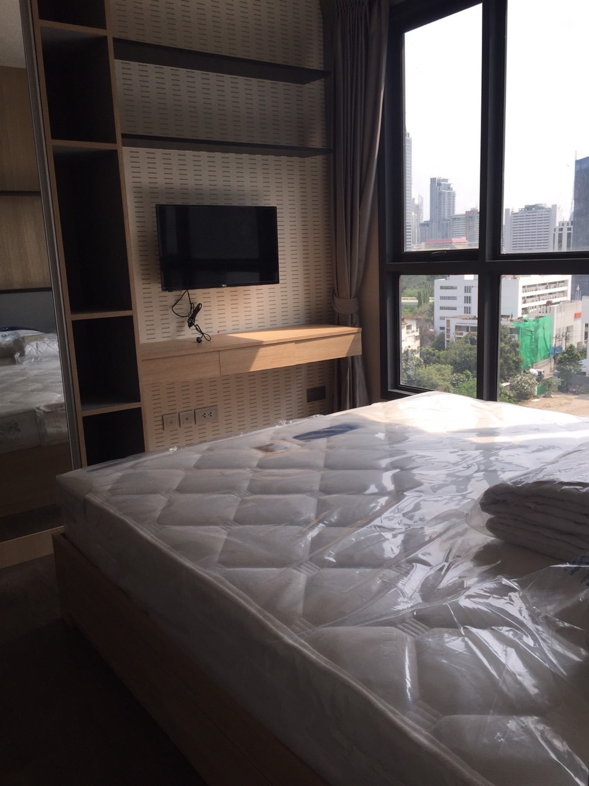 For RentCondoRatchathewi,Phayathai : IDEO Q Siam - Ratchathewi: 69 sqm., 15th floor,Two Bedroom,Full furniture,electrical appliances, city view not block, near BTS Ratchathewi, BTS PhayaThai