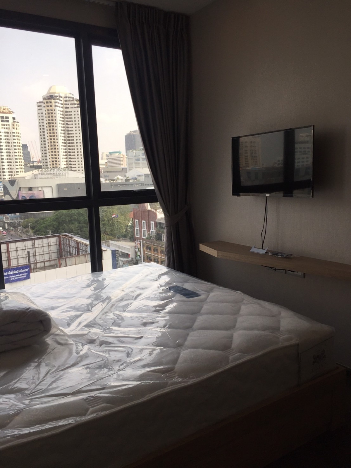 ให้เช่าคอนโดราชเทวี พญาไท : IDEO Q Siam - Ratchathewi 69 ตร.ม ชั้น 15 (Two bedroom)เดินไปพารากอน400เมตร BTSพญาไท  ★Private Lift ไอดีโอ คิว สยาม - ราชเทวี ไซต์ใหญ่ที่สุดในโครงการ เตียงเท่า