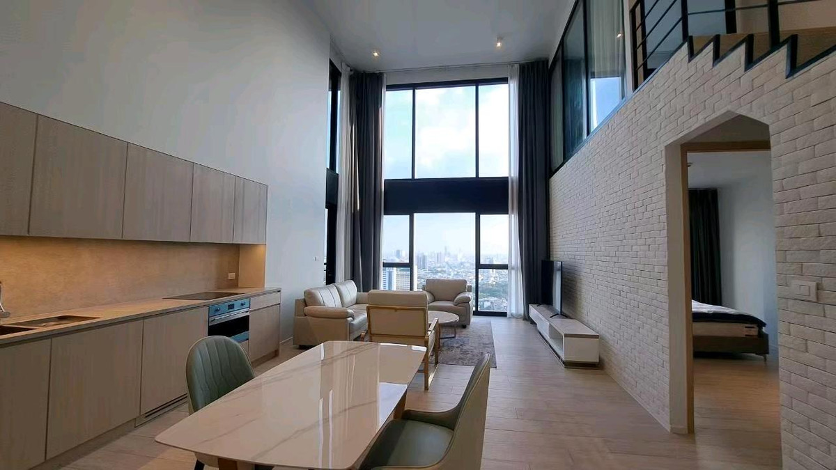 For RentCondoSilom, Saladaeng, Bangrak : 📌For RENT | The Lofts Silom - 2BR Duplex (107sqm), 85,000 THB