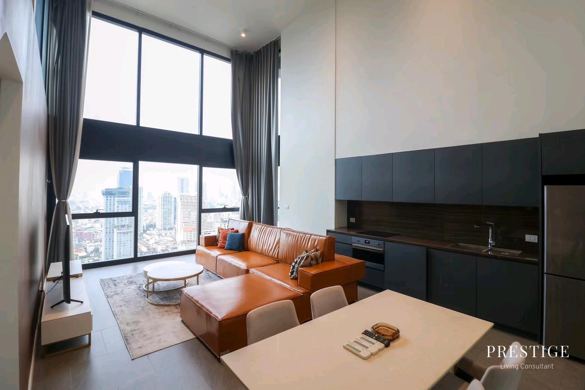 ให้เช่าคอนโดสีลม ศาลาแดง บางรัก : 📌For RENT เช่า | The Lofts Silom - 2BR Duplex (108 sqm) 90,000 THB
