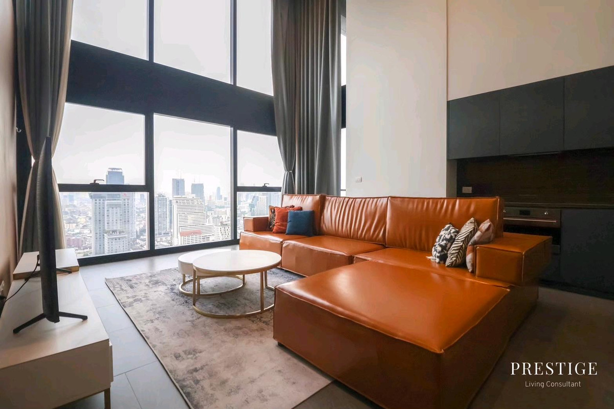 ให้เช่าคอนโดสีลม ศาลาแดง บางรัก : 📌For RENT เช่า | The Lofts Silom - 2BR Duplex (108 sqm) 90,000 THB