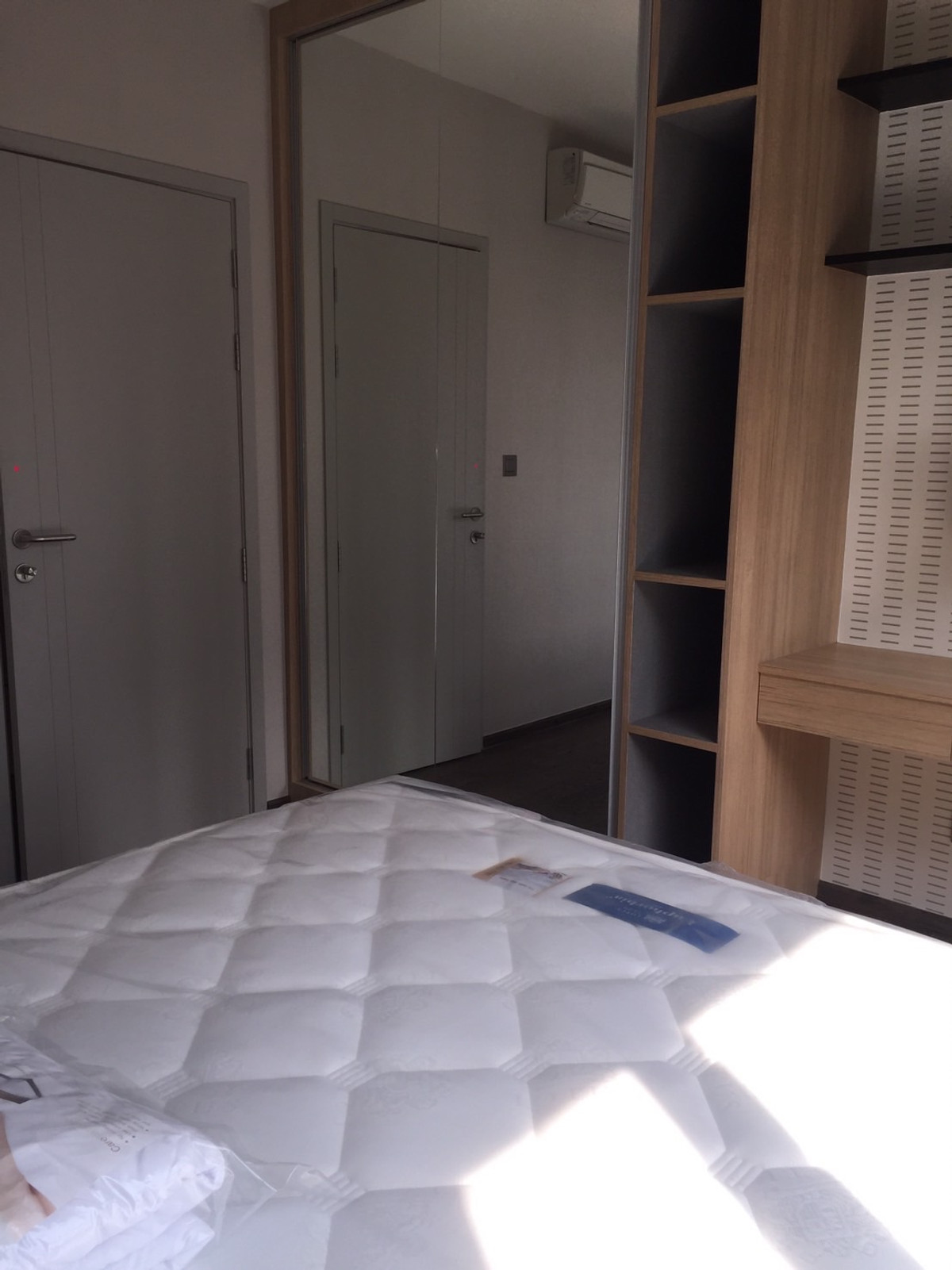 ให้เช่าคอนโดราชเทวี พญาไท : IDEO Q Siam - Ratchathewi 69 ตร.ม ชั้น 15 (Two bedroom)เดินไปพารากอน400เมตร BTSพญาไท  ★Private Lift ไอดีโอ คิว สยาม - ราชเทวี ไซต์ใหญ่ที่สุดในโครงการ เตียงเท่า