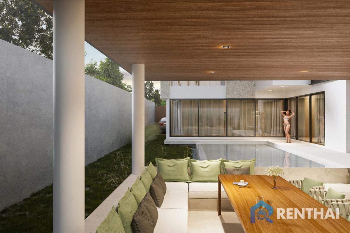 For SaleHousePattaya, Bangsaen, Chonburi : Early Bird Pool Villa only 4 units