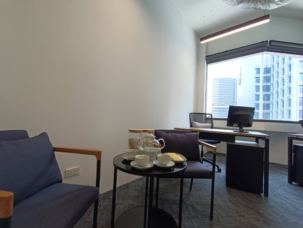 ให้เช่าสำนักงานสีลม ศาลาแดง บางรัก : เซอร์วิสออฟฟิศ พื้นที่สำนักงานให้เช่า Serviced Office สีลม ศาลาแดง ตกแต่งสวย พร้อมเข้าอยู่ อาคาร สีลม เอจ - Silom Edge Office Building 5 Workstations ราคาเช่า 49,540 บาท/เดือน ใกล้รถไฟฟ้า BTSศาลาแดง, MRTสีลม ย่านสีลม