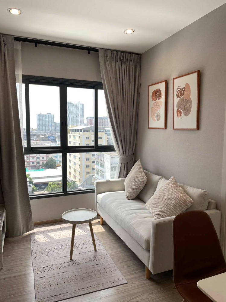 For RentCondoRamkhamhaeng, Hua Mak : 💥 Rent!!! The Tree Hua Mak Interchange, size 26 sq m, price 11,000 baht, complete with furniture and electrical appliances.